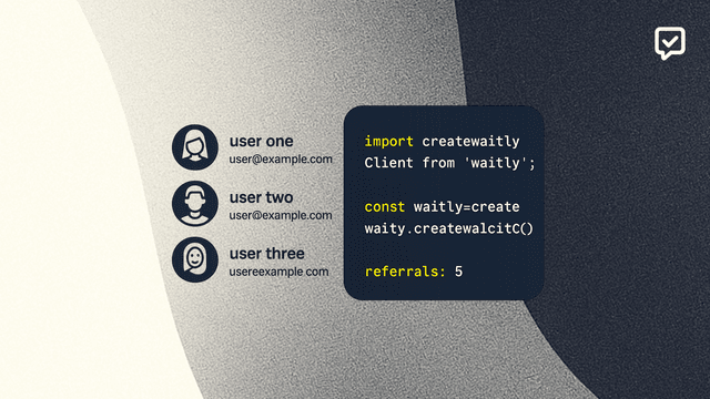 How to build a viral referral waitlist system in Next.js with Waitly SDK