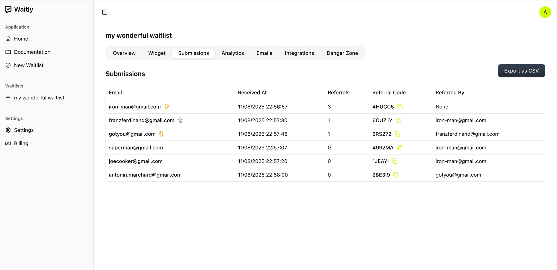 Waitly - Create your waitlist in minutes